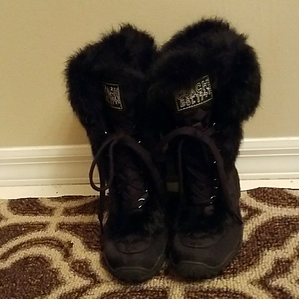 Coach winter boots